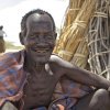 A beneficiary at Kataboi, Turkana